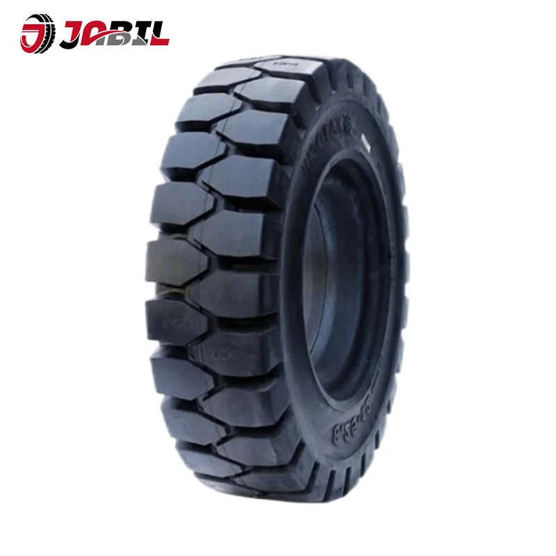 Viličarski trdni pnevmatike s sponko